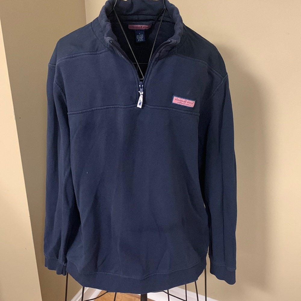 Vineyard Vines 1/4 Zip Shep Shirt - Size L